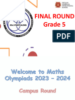 Grade 5-Olympiad-Final Round-2023-2024