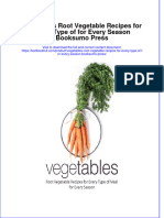 PDF Vegetables Root Vegetable Recipes For Every Type of For Every Season Booksumo Press Ebook Full Chapter