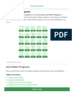 Java Patterns