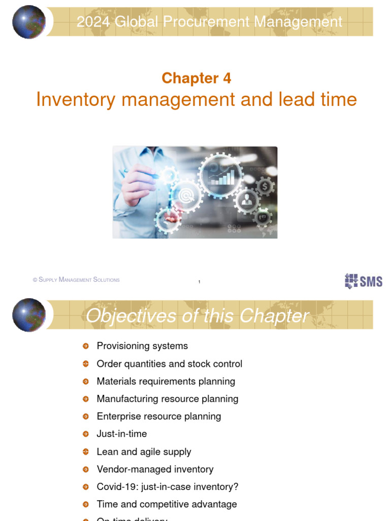 Inventory Management & Lead Time Strategies | PDF | Lean Manufacturing ...