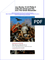 PDF The Library Books 16 20 Philip Ii Alexander The Great and The Successors The Great Alexander Ebook Full Chapter