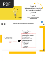 ITS570 Topic 3 - OOD Use Case Realization (C11) - Part 2