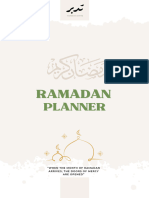 (FREE) Ramadan Planner