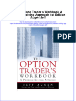 Download full chapter The Options Trader S Workbook A Problem Solving Approach 1St Edition Augen Jeff pdf docx