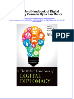 Download full chapter The Oxford Handbook Of Digital Diplomacy Corneliu Bjola Ilan Manor pdf docx