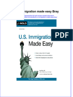 PDF U S Immigration Made Easy Bray Ebook Full Chapter