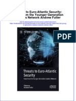 PDF Threats To Euro Atlantic Security Views From The Younger Generation Leaders Network Andrew Futter Ebook Full Chapter