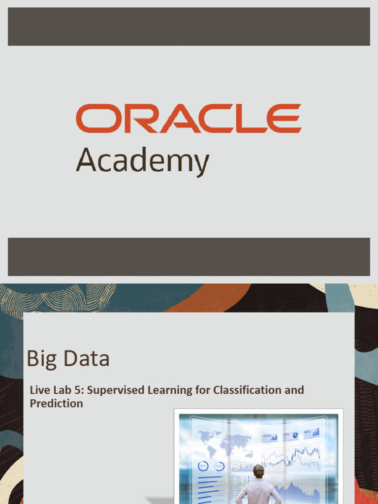 Big Data-5 Supervised Learning For Classification and Prediction | PDF ...