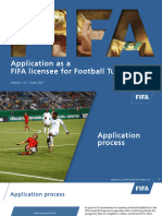 Application As A Fifa Licensee For Football Turf v3