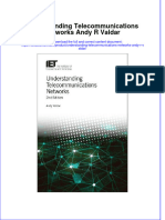Textbook Understanding Telecommunications Networks Andy R Valdar Ebook All Chapter PDF