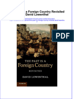 Download textbook The Past Is A Foreign Country Revisited David Lowenthal ebook all chapter pdf 