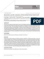 Biomimetics and the restoration of the endodontically treated tooth...art Bueno 2023