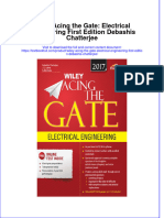 Textbook Wiley Acing The Gate Electrical Engineering First Edition Debashis Chatterjee Ebook All Chapter PDF