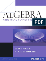 Algebra Abstract and Modern