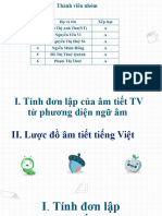 nhóm 1- Dẫn Luận ngôn ngữ