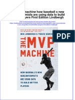 Download pdf The Mvp Machine How Baseball S New Nonconformists Are Using Data To Build Better Players First Edition Lindbergh ebook full chapter 