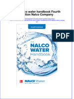 PDF The Nalco Water Handbook Fourth Edition Nalco Company Ebook Full Chapter