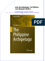 Textbook The Philippine Archipelago 1St Edition Yves Boquet Auth Ebook All Chapter PDF