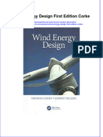 Textbook Wind Energy Design First Edition Corke Ebook All Chapter PDF