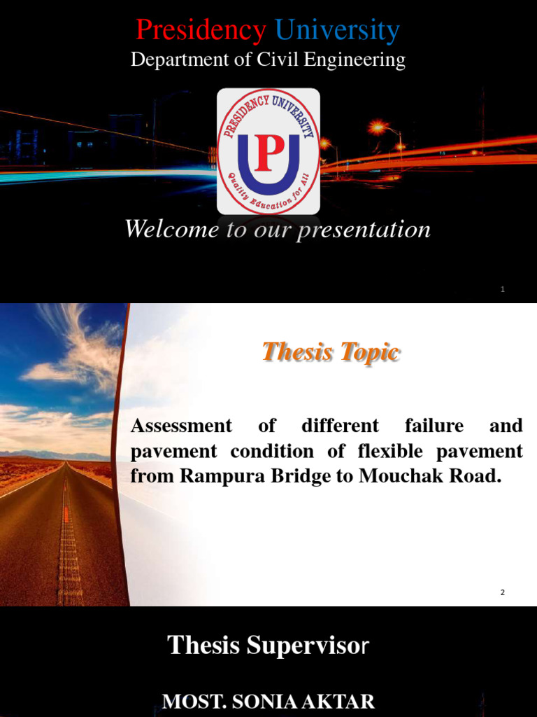 Pavement Condition Assessment: Rampura to Mouchak | PDF | Road Surface ...