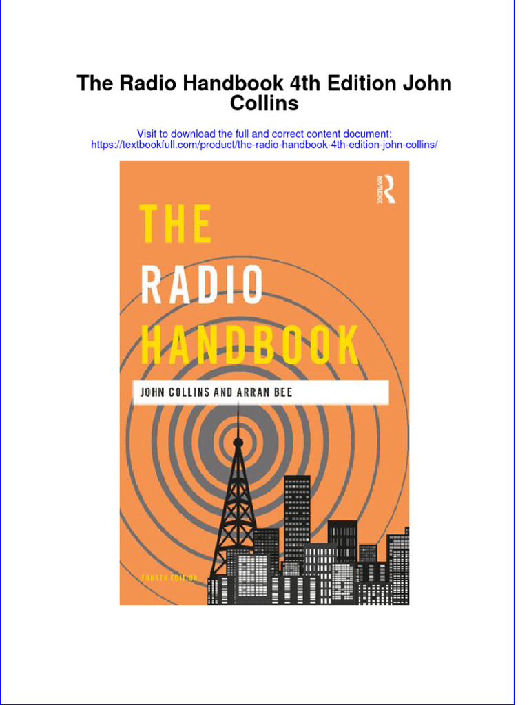 Full Chapter The Radio Handbook 4Th Edition John Collins PDF Download