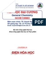 Chương 8 - Điện Hóa học