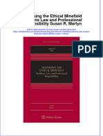 Download pdf Traversing The Ethical Minefield Problems Law And Professional Responsibility Susan R Martyn ebook full chapter 