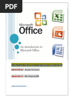 MS Word Practical Assignment Guide | PDF | Hyperlink | Digital Technology
