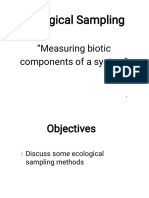 Ecological Sampling