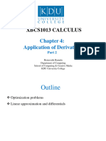 Chapter 4 Application of Derivative II
