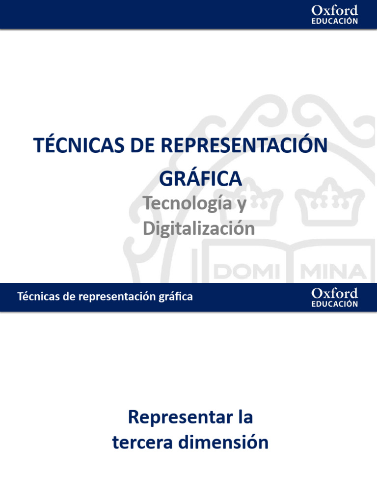 Técnicas de Representación Gráfica 3D | PDF | Perspectiva (Gráfica ...