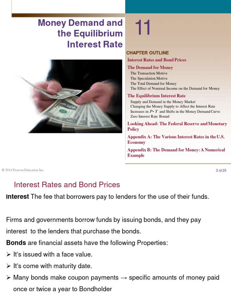 Chapter 11 Money Demand and the Equilibrium Interest Rate | PDF ...