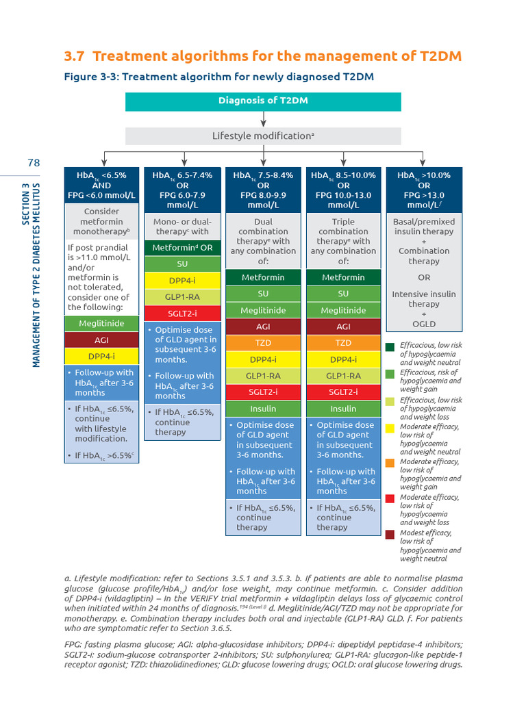 T2DM Management Guidelines Malaysia 6th Ed. | PDF | Diabetes | Glycated ...