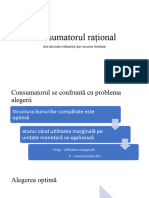 6. Consumatorul rațional