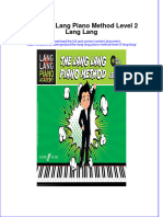 Full Chapter The Lang Lang Piano Method Level 2 Lang Lang PDF