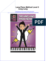 Full Chapter The Lang Lang Piano Method Level 5 Lang Lang PDF