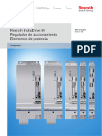 Rexroth Indradrive M Regulador de Accionamiento Elementos de Potencia