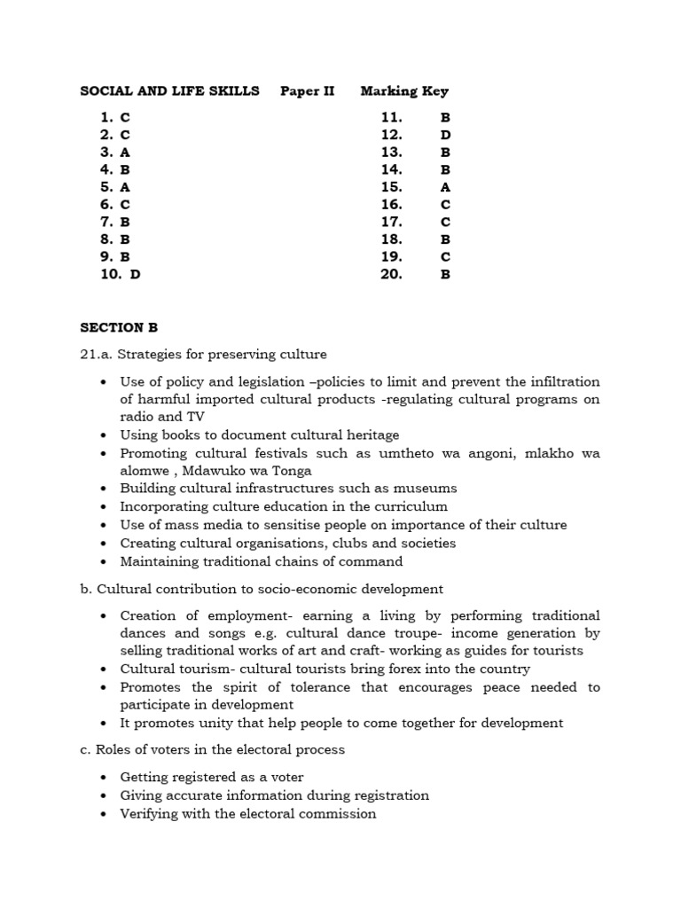 Cultural Preservation and Socio-Economic Impact | PDF | Prejudices ...