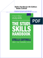 Full Chapter The Study Skills Handbook 5Th Edition Stella Cottrell PDF