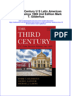 Download textbook The Third Century U S Latin American Relations Since 1889 2Nd Edition Mark T Gilderhus ebook all chapter pdf 