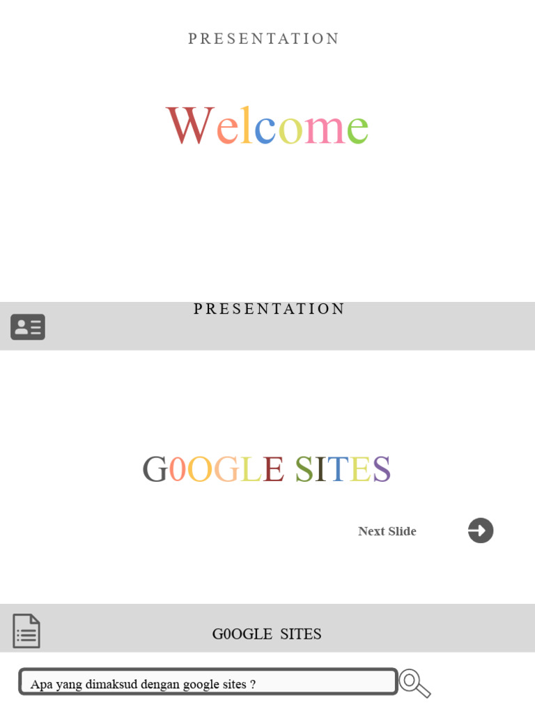 Tutorial Membuat Website di Google Sites | PDF