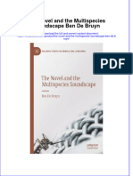Full Chapter The Novel and The Multispecies Soundscape Ben de Bruyn PDF