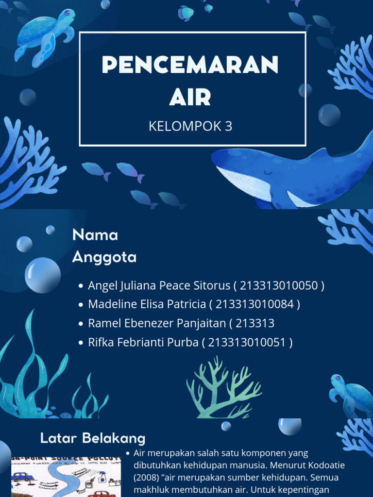 Dampak dan Solusi Pencemaran Air | PDF | Sains & Matematika