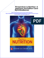 Download pdf Wardlaws Perspectives In Nutrition A Functional Approach 2Nd Edition Carol Byrd Bredbenner ebook full chapter 