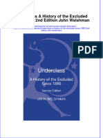 Full Chapter Underclass A History of The Excluded Since 1880 2Nd Edition John Welshman PDF