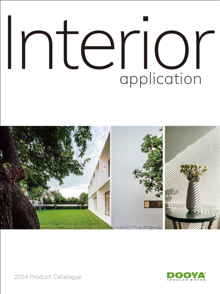 Dooya 2024 Product Catalogue Overview | PDF | Home Automation ...