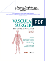 Textbook Vascular Surgery Principles and Practice Fourth Edition Samuel Eric Wilson Ebook All Chapter PDF