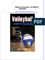 Textbook Volleyball Steps To Success 1St Edition Schmidt Ebook All Chapter PDF