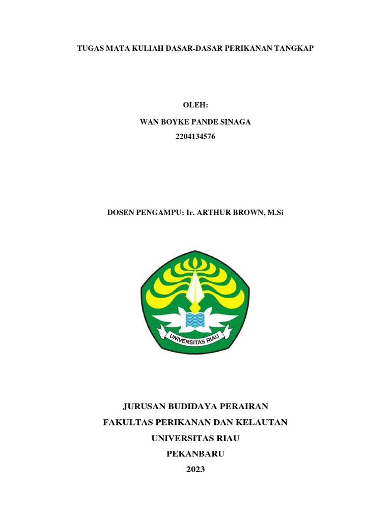 Tugas DDPT Wan Boyke Pande Sinaga | PDF