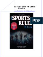 Download full chapter The Sports Rules Book 4Th Edition Kinetics pdf docx